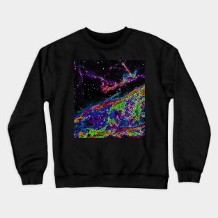 Black Panther Art - Glowing Edges 459 Crewneck Sweatshirt